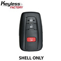 2019-2021 Toyota RAV4 / Highlander / Avalon / 3-button Smart Key SHELL for﻿ HYQ14FBN (AFTERMARKET)