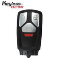 2017-2018 Audi / 4-Button Smart Key SHELL / IYZ-AK01 (AFTERMARKET)