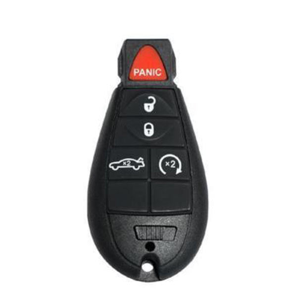 Solid Keys USA - 2008-2017 Dodge Chrysler Jeep / OEM Replacement / 5-Button Fobik Key w/ Remote Start & Trunk