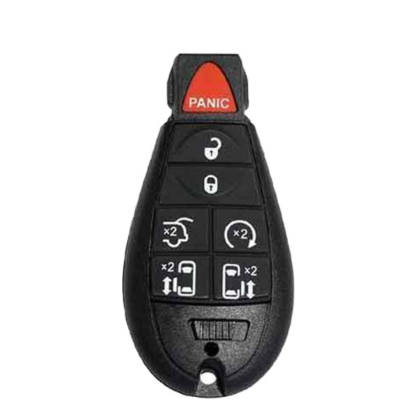 Solid Keys USA - 2008-2017 Dodge Chrysler Jeep / OEM Replacement / 7-Button Fobik Key w/ Remote Start, Hatch, & Sliding 