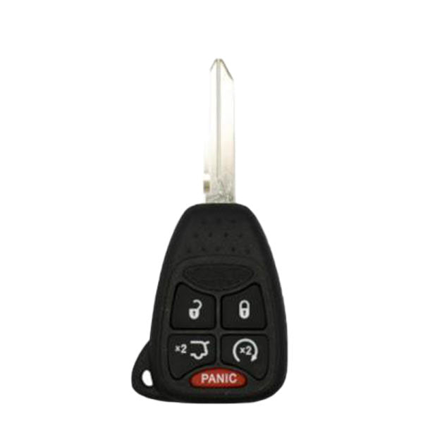 Solid Keys USA - 2004-2017 Chrysler Dodge Jeep / OEM Replacement / 5-Button Remote Head Key w/ Hatch & Remote Start