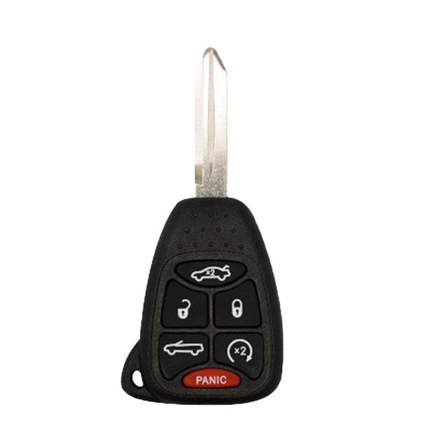 Solid Keys USA - 2004-2017 Chrysler Dodge Jeep / OEM Replacement / 6-Button Remote Head Key w/ Remote Start & Convertibl