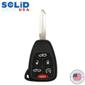 Solid Keys USA - 2004-2017 Chrysler Dodge Jeep / OEM Replacement / 6-Button Remote Head Key w/ Remote Start & Convertibl