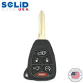 Solid Keys USA - 2004-2017 Chrysler Dodge Jeep / OEM Replacement / 6-Button Remote Head Key w/ Hatch, Power Liftgate, & 