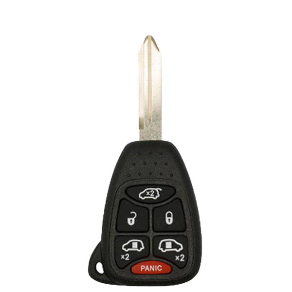 Solid Keys USA - 2004-2017 Chrysler Dodge Jeep / OEM Replacement / 6-Button Remote Head Key w/ Hatch & Power Sliding Doo