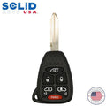 Solid Keys USA - 2004-2017 Chrysler Dodge Jeep / OEM Replacement / 6-Button Remote Head Key w/ Hatch & Power Sliding Doo