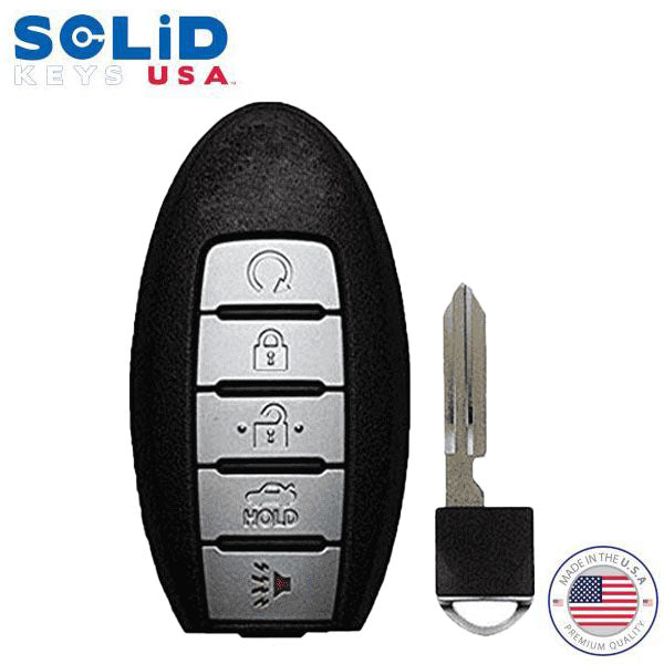Solid Keys USA - 2007-2017 Nissan Infiniti / OEM Replacement / 5-Button Smart Key w/ Trunk & Remote Start