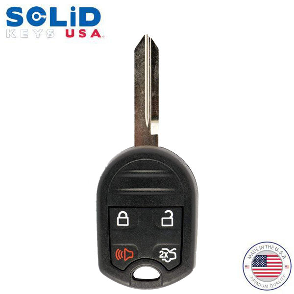 Solid Keys USA - 2002-2018 Ford Lincoln Mazda / OEM Replacement / 4-Button Remote Head Key