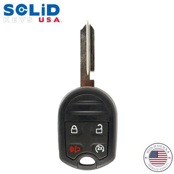 Solid Keys USA - 2002-2018 Ford Lincoln Mazda / OEM Replacement / 4-Button Remote Head Key w/ Remote Start