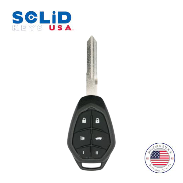 2013-2018 Ford Lincoln Mazda OEM Replacement  / 6-Button Remote Head Key / H75 Blade ( Solid Keys USA )