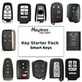 Basic Starter Pack - Automotive Smart Keys (42 Pieces) (AFTERMARKET)