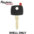 HU39 (4 Track) / Mercedes 1997-1999 / Transponder Key Shell (NO CHIP) (AFTERMARKET)