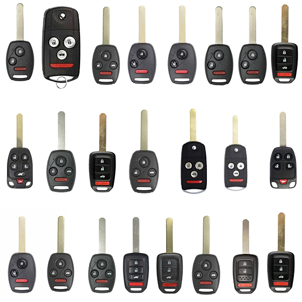 Remote Keys STARTER Pack / Honda Acura / Flip Keys, Remote Head Keys (AFTERMARKET)