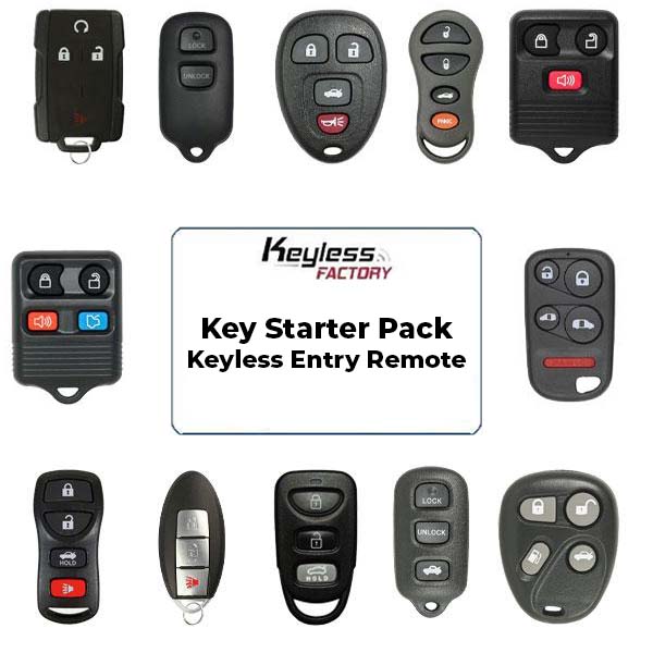 Keyless Entry Remotes STARTER Pack (AFTERMARKET)