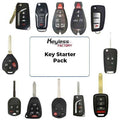 Remote Keys STARTER Pack - Flip Keys, FOBIKS, Remote Head Keys (61 Pieces - AFTERMARKET)