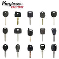 Transponder Key Shells STARTER Pack (AFTERMARKET)