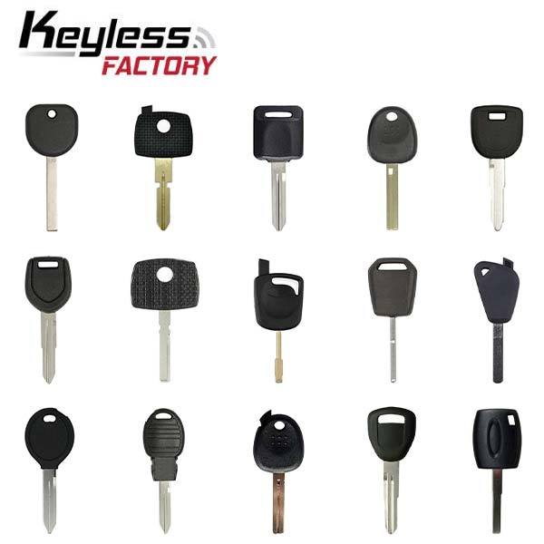 Transponder Key Shells STARTER Pack (AFTERMARKET)