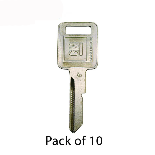 GM B44 / 320404 Mechanical Key (Strattec) (Pack Of 10)