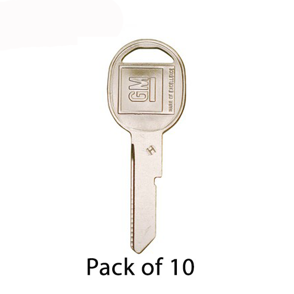 GM B45 / 320405 Mechanical Key (Strattec) (Pack Of 10)