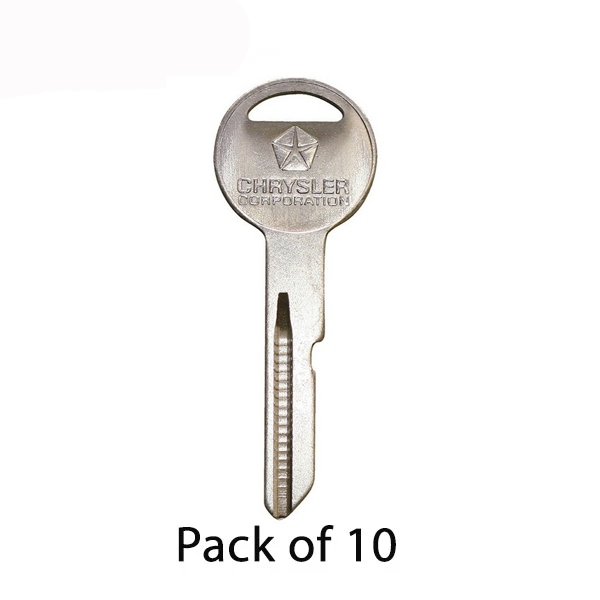 Chrysler / Dodge / Plymouth Y149 / 320433 Mechanical Key (Strattec) (Pack Of 10)