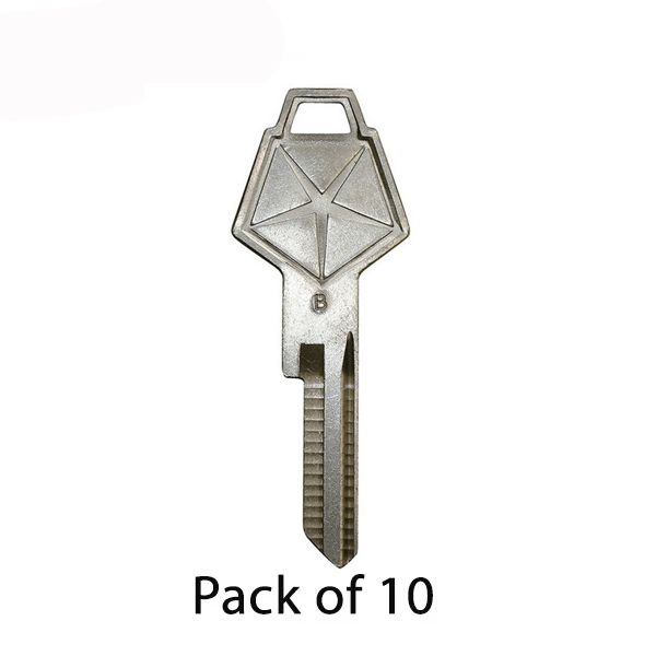Chrysler / Dodge / Plymouth Y152 / 320514 Mechanical Key (Strattec) (Pack Of 10)