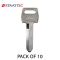 Ford / Lincoln / Mercury / 321207 / H51 / Mechanical Key (Strattec) (Pack of 10)