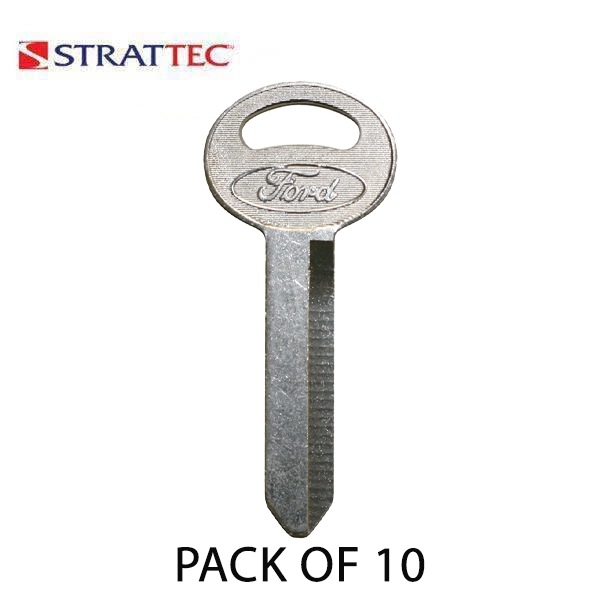 Strattec - 321202 - Non RFID - H50 - Mechanical Key - Ford (Pack of 10)