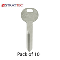 Ford H75 / 322789 Mechanical Key (Strattec) (Pack Of 10)