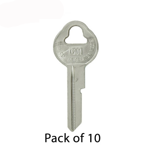 GM B11 / 32319 Mechanical Key (Strattec) (Pack Of 10)