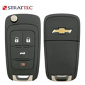 2014-2015 Chevrolet / 4-Button Flip Key / PN: 5912544 / OHT01060512 (Strattec)
