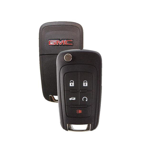 2010-2021 GMC Terrain / 5-Button Flip Key / PN: 5912548 / OHT01060512 (Strattec)