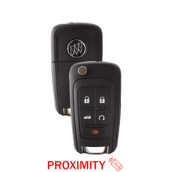 2010-2019 Buick / 5-Button Flip Key / PEPS /PN: 5912559 / P4O9MK74946931 (Strattec)