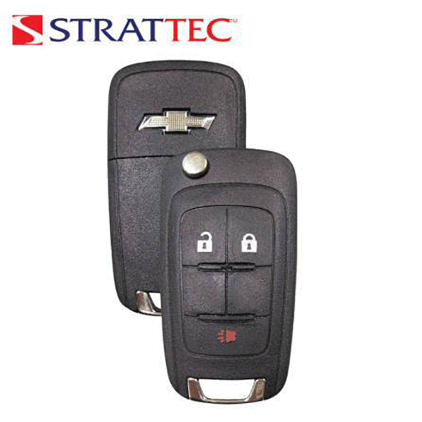 Chevrolet Equinox / Sonic 2010-2015 / 3-Button Flip Key / 5913598 / OHT01060512 (Strattec)