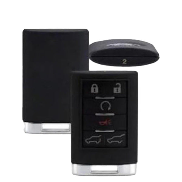 2007-2014 Cadillac Escalade / 6-Button Key FOB / PN: 5923888 / OUC60000223 / Driver #2 (Strattec)