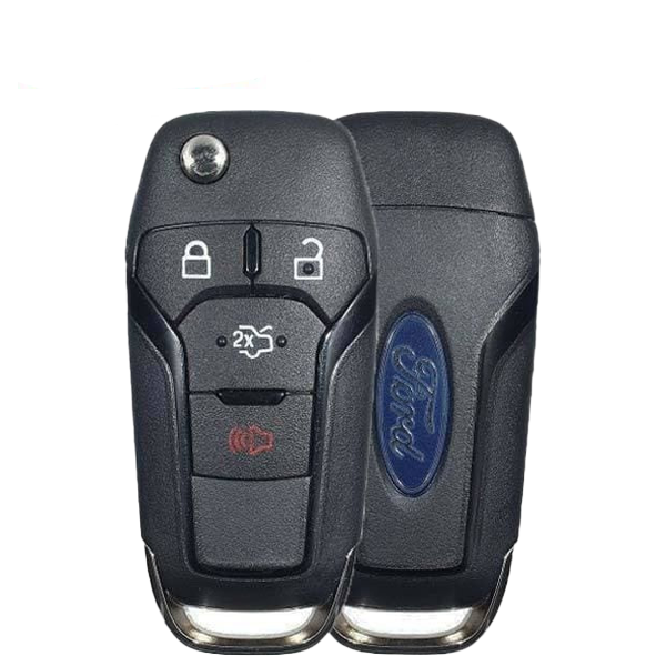 2013-2016 Ford Fusion / 4-Button Flip Key / PN: 5924003 / N5F-A08TAA (Strattec)