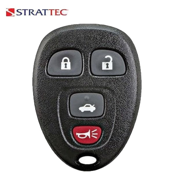 2005-2012 GM Chevrolet / 4-Button Keyless Entry Remote / PN: 5927408 / KOBGT04A (Strattec)