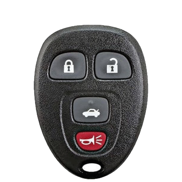 2005-2012 GM Chevrolet / 4-Button Keyless Entry Remote / PN: 5927408 / KOBGT04A (Strattec)