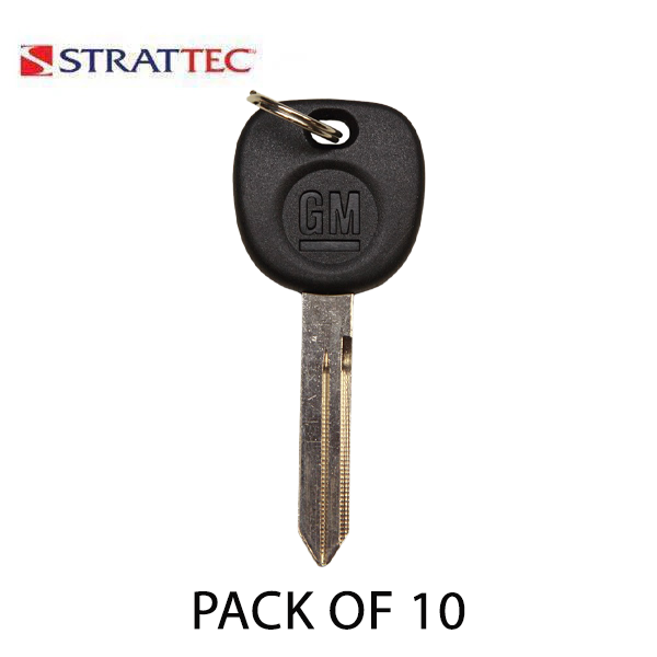 Strattec - 5928818 - GM B102 - Mechanical Plastic Head Key B102P - Pack Of 10