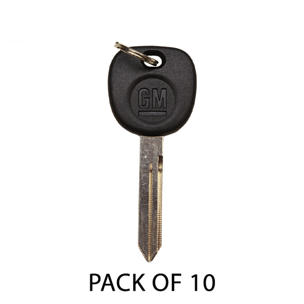 Strattec - 5928818 - GM B102 - Mechanical Plastic Head Key B102P - Pack Of 10