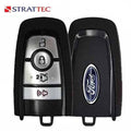 2017-2022 Ford Edge Fusion Mustang PEPS / 4-Button Smart Key / PN: 5929506 / M3N-A2C93142300 / 315 MHz (Strattec) (1-Way