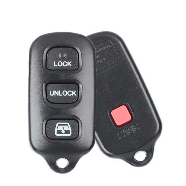 1999-2009 Toyota / 4-Button Keyless Entry Remote / PN: 5931639 / HYQ12BBX (Strattec)