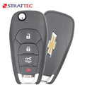 2016-2019 Chevrolet Cruze / 4-Button Flip Key / PN: 13514135 / LXP-T004 (Strattec)