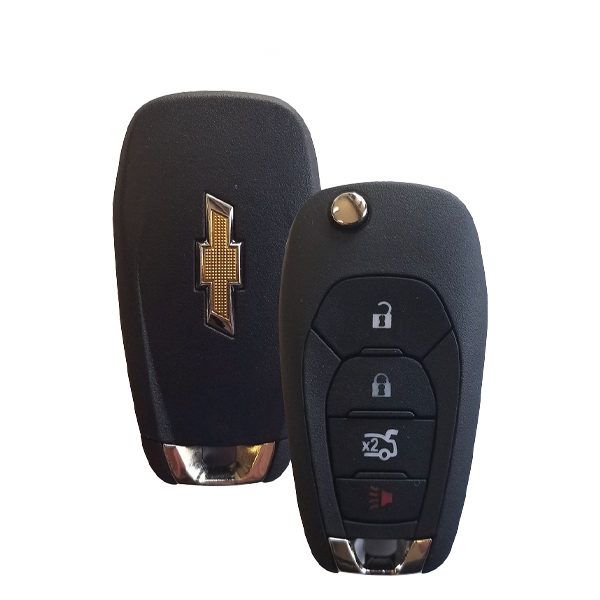 2016-2020 Chevrolet / 4-Button Flip Key / PN: 5933405 / LXP-T003 (Strattec)
