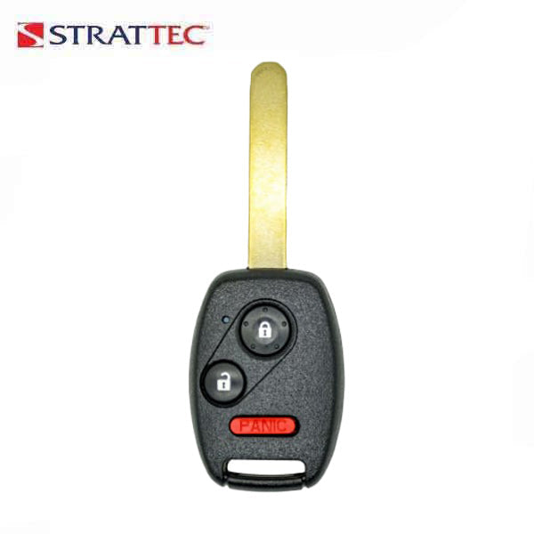2007-2014 Honda Crosstour CR-V Fit Insight / 3-Button Remote Head Key / PN: 5938192 / MLBHLIK-1T (46 Chip) (Strattec)