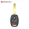 2007-2014 Honda Crosstour CR-V Fit Insight / 3-Button Remote Head Key / PN: 5938192 / MLBHLIK-1T (46 Chip) (Strattec)