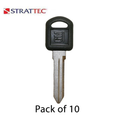 GM B83-P / 596222 Plastic Head Key (Strattec) (Pack Of 10)