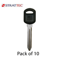 GM B86-P / 597500 Plastic Head Key (Strattec) (Pack Of 10)