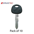 Hyundai / Kia HY14-P / 692068 Plastic Head Key (Strattec) (Pack Of 10)