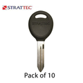 Chrysler / Dodge / Jeep Y159-P / 692346 Plastic Head Key (Strattec) (Pack Of 10)