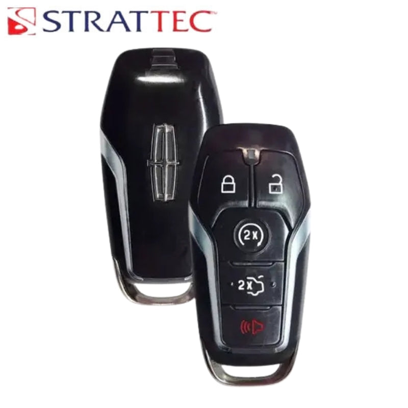 2014-2019 Lincoln / 5-Button Smart Key / PN: 5925313 / M3N-A2C31243300 (Strattec)(Chrome) (2-Way)